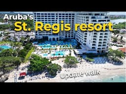 ARUBA Palm Beach walk RIU + St.Regis resorts