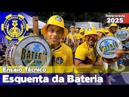 Paraíso do Tuiuti 2025 | Esquenta da Bateria - Ensaio Técnico |  Samba ao vivo #ET25