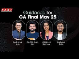 Guidance for CA FINAL MAY25 30 Dec | 7:30 PM