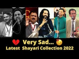 Very Sad Latest Shayari Collection 2022 |Tahzeeb Hafi | Ali Zaryoun |Varun Anand | Zubair Ali Tabish