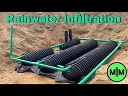 DIY Rainwater Infiltration System Installation for My Workshop | Max Maker Dream Workshop Ep. 5