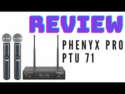 Phenyx Pro PTU-71-2H Wireless Microphone System