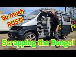 Where do Bongos RUST?  Scrapping the Mazda Bongo!