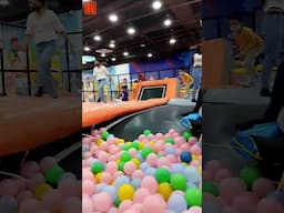 Trampoline Ball Pit