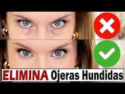 RELLENA LAS OJERAS HUNDIDAS CON GIMNASIA FACIAL