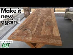 How to make outdoor furniture new again -DIY