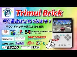 今年最後の一押しゲーム機『Trimui Brick』高解像度で質感も最高！#mechdiy