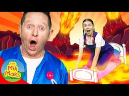 The Floor is Lava 🔥 | Kids Songs & Games | The Mik Maks