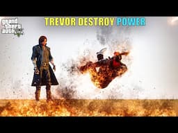 GTA 5 : TREVOR DESTROY POWER | GTA V Gameplay #1066