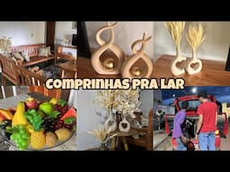 fiz uma grande compra de decoração pra sala e cozinha, recebidos dos EUA, muita emoção e felicidade