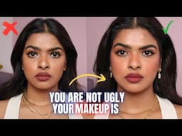 "Why Do I Look Bad After Makeup?" | brown skin MAKEUP HACKS you need to know | Shalini Mandal