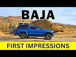 OVERLANDING & Camping in BAJA California | Our first month in BAJA - FIRST IMPRESSIONS