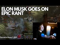 [JUST RECORDED] Elon Musk Goes on Epic Q&A Rant While Playing Video Games