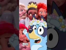 Blueys a Disney princess now?!?! Disney confirmed Bluey at the Parks! #bluey #disney