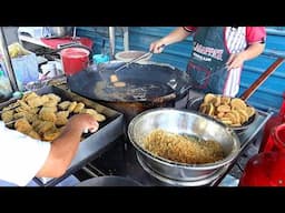 Fast Skills! 50 Years of Frying Snacks Next to his House in Penang