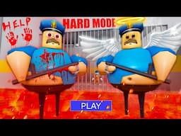 HARD MODE Roblox BARRY'S PRISON RUN! - Walkthrough FULL GAME (#Roblox) #obby