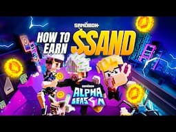 How to earn Money $SAND in The Sandbox Game Tutorial