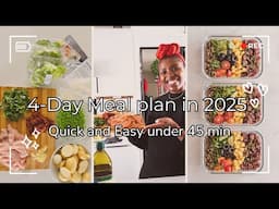 2025 MEAL PLAN:AFFORDABLE, EASY, QUICK & STUDENT FRIENDLY 5 DAY MEAL PREP |NEW BUSINESS |SA YOUTUBER