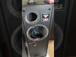 Cerwin Vega Loudspeaker Teardown