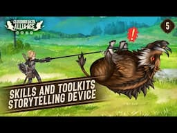 Skills & Toolkits as Storytelling Device - Cloudbreaker Alliance TTRPG Beginner's Guide EP5