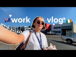 a realistic work office vlog | whv brisbane