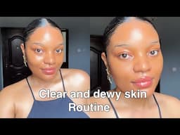 GLASS SKIN MORNING SKINCARE ROUTINE FOR DEWY AND CLEAR SKIN✅ | Affordable skincare