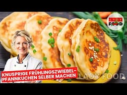 Knusprige Frühlingszwiebel-Pfannkuchen selber machen – Einfaches Rezept für ein perfektes Frühstück!