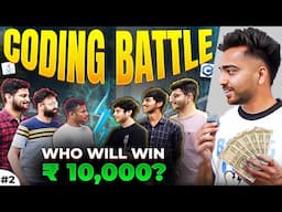 Can These Students Answer Coding Questions To Win 1000 ₹ 🤑? Coding Battles Ep 2