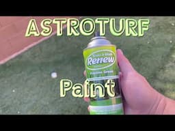 Fake grass paint