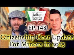 Italian Citizenship Cost Updates for Minors in 2025