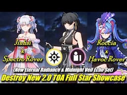 Roccia x Havoc Rover & Jinhsi x Spectro Rover !! New 2.0 Echo Set Destroy TOA Full Star Clear