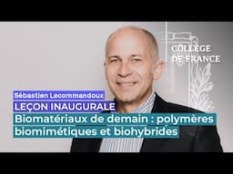 Biomatériaux de demain : polymères biomimétiques et biohybrides - Sébastien Lecommandoux (2025)