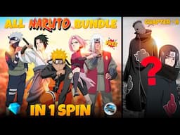 🥶Naruto all bundles in one video || free fire tamil