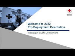 2022 Pre-Deployment Orientation