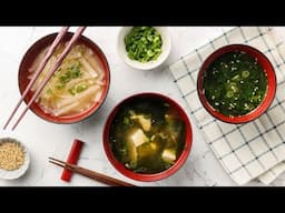 How to Make Vegan Miso Soup (4 Ways)  | Quick & Easy! 🥣