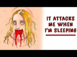 IT ATTACKS ME WHEN I'M SLEEPING | Draw My Life Horror Stories