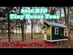 Updated: Incredible Tiny Homes 8x16 RJO Quick Tour at The Cottages at Pine Lake Tiny Home Community