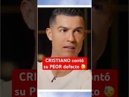 CRISTIANO contó su PEOR defecto 😓|#Cr7 habló de su infancia #Futbol #CristianoRonaldo #RealMadrid