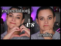 Expectation vs Reality | eyeshadow palettes