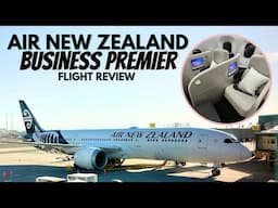 Air New Zealand Business Premier Review | Vancouver to Auckland | 787-9 Dreamliner