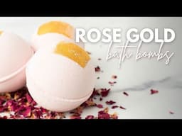 Rose Gold Bath Bomb Recipe