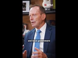 “The important thing is to get our people housed.” Tony Abbott on housing red tape and taxes #shorts