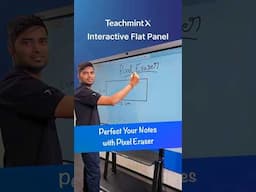 Interactive Flat Panel: Unleash Precision Erasing with Pixel Eraser!