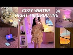 cozy night routine to keep the winter scaries away || tips to have a cozy night!