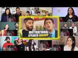 MOTIVATIONAL SPEAKER PARODY | CARRYMINATI REACTION