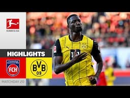 BVB Back On Winning Track! | Heidenheim - Borussia Dortmund 1-2 | Highlights | MD 20 – Bundesliga