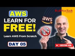 AWS Cloud Computing from the scratch | Day 05 | AWS | AWS Certified Architect | [2025] | Red9SysTech