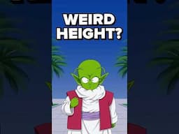 Dende’s weird height