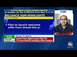 Key Takeaways from RIL AGM Meet | Balaji Subramanian | IIFL Securities