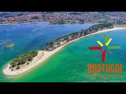 Camping Bayona Playa 🏖️ Playa Ladeira ⛵Playa America - Baiona - Pontevedra - Spain - 4K UltraHD